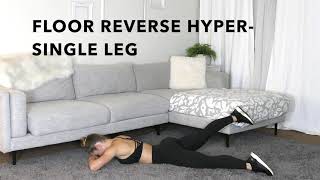 Floor Reverse Hyper Single Leg