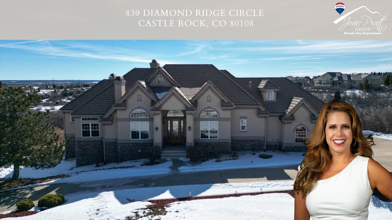 Denver Real Estate 839 Diamond Ridge Circle, Castle Rock, CO 80108