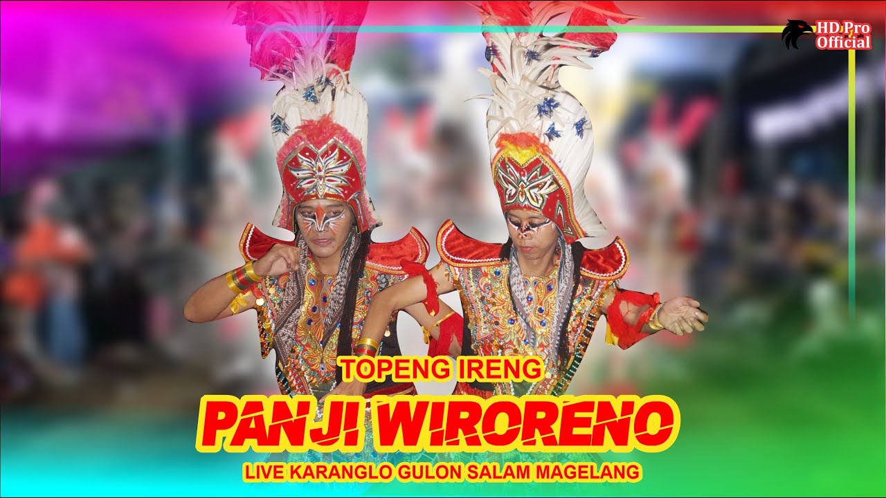 TOPENG IRENG PANJI WIRORENO - LIVE KARANGLO GULON SALAM MAGELANG