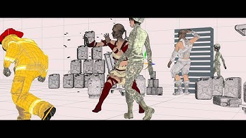 Directing // Character Animation // Test v01 // C4D // OpenGL // 4K // Cinema 4d //