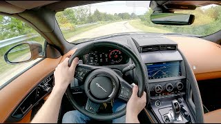 2021 Jaguar F-Type R Convertible - POV Test Drive (Binaural Audio)