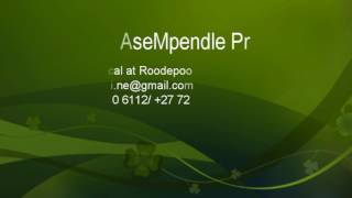 Amaciko The Musical, Amaciko AseMpendle.....