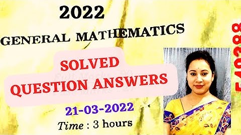 MATHEMATICS SOLVE PAPER CLASS  10 || hslc 2022 solve questions mathematics || SEBA BOARD ||HSLC 2022