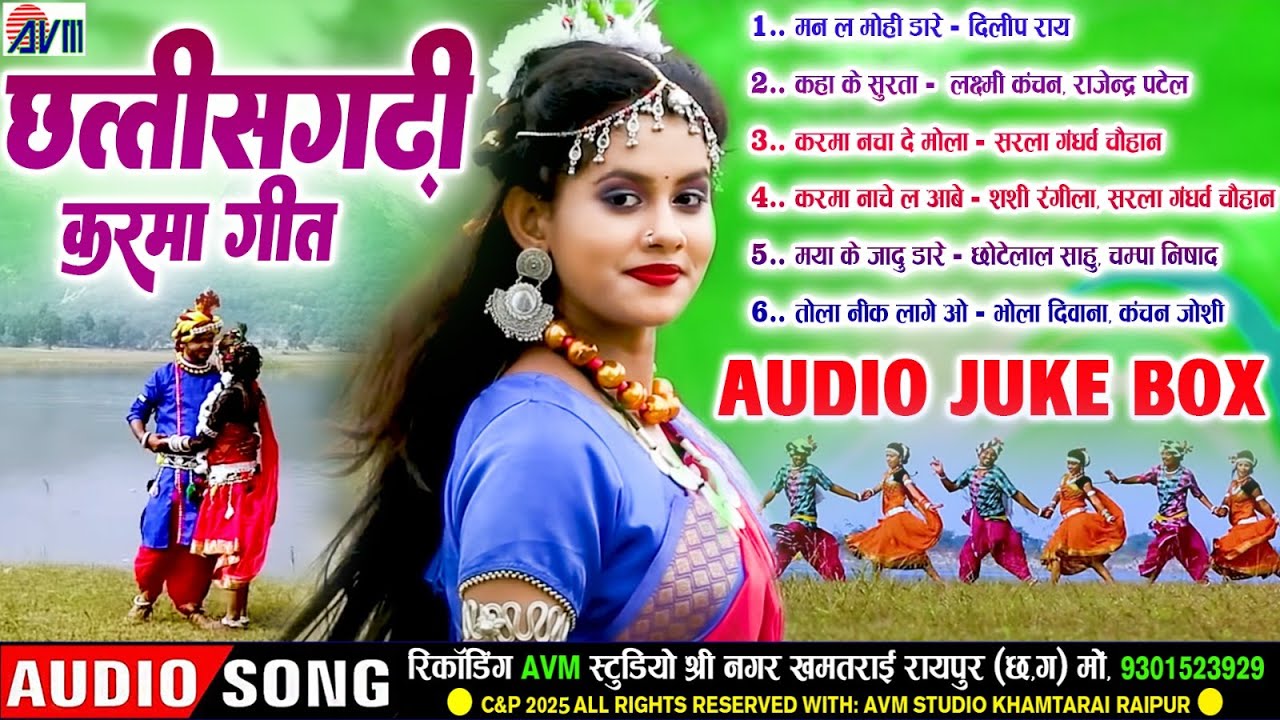 छत्तीसगढ़ी करमा गीत 2025 | Audio Jukebox | Cg Karma Geet | Chhattisgarhi Karma Song | AVM TADKA