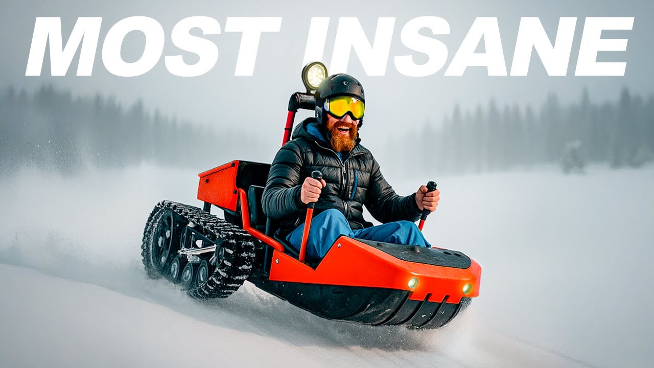THE MOST INSANE MINI OFF-ROAD SNOW VEHICLES! YOU’LL WANT ONE AFTER WATCHING THIS!