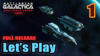 Battlestar Galactica - Brutal Space Survival Run. Star Trek Voyager ATU meets FTL - Full Gameplay