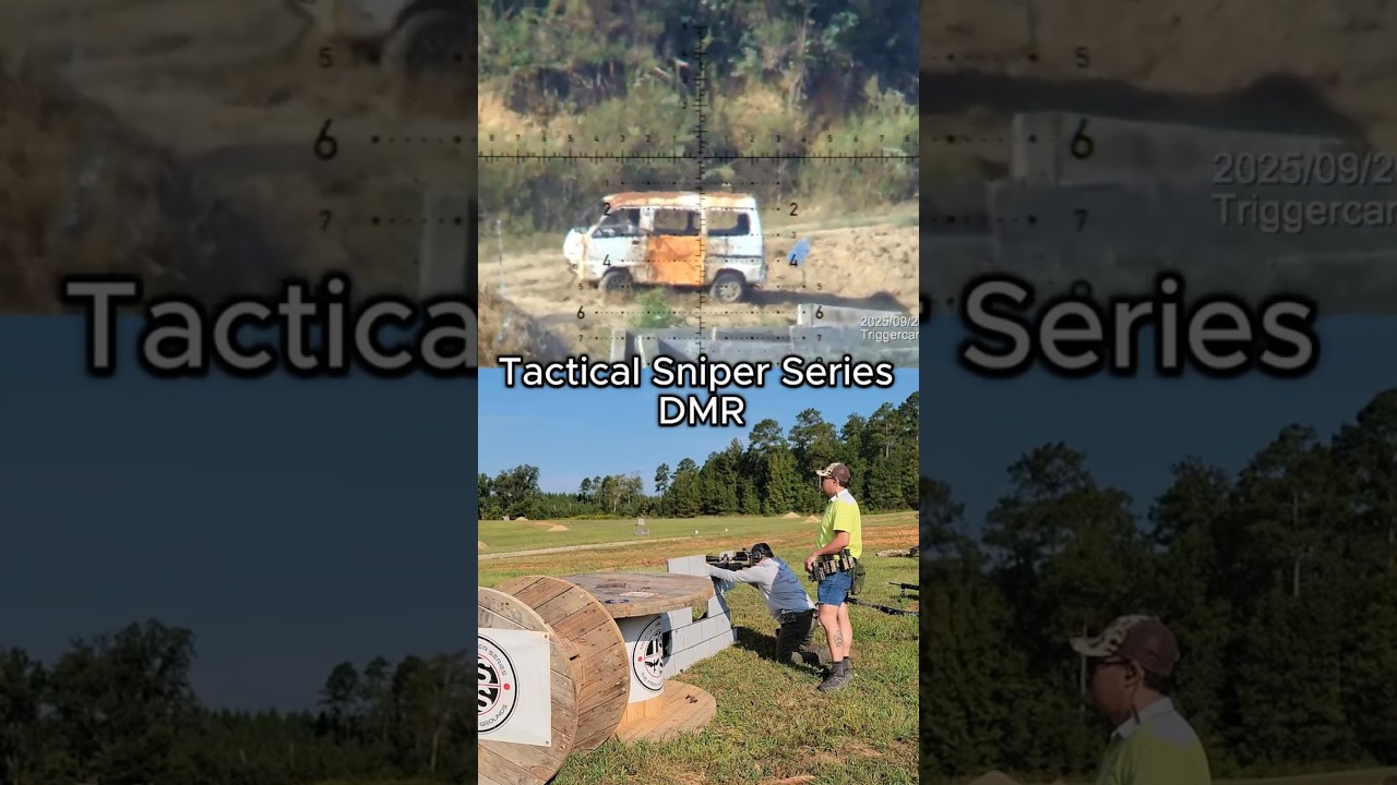 Tactical Sniper Series DMR. Finishing the first stage of the day CLEAN just in time. 