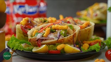 Pita Pockets Recipe by SooperChef (Kurkure Jhatpat Jugaar)