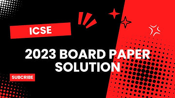 ICSE 2023 Board paper - Full Solution - Computer Application