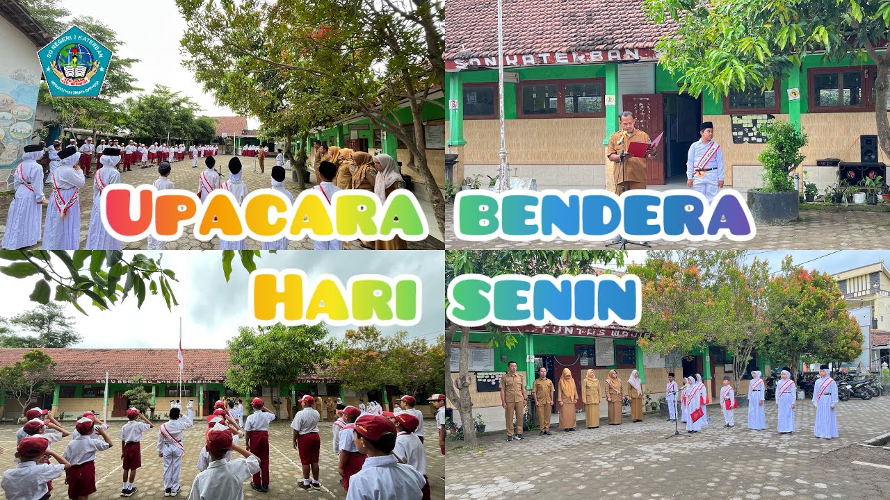 MELATIH DISIPLIN LEWAT UPACARA HARI SENIN DI SDN 2KATERBAN