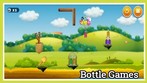 Bottle 🍾 Shooting Game 🎮 Gameplay Trailer ( iOS & Android ) Level 76-80 Walkthrough