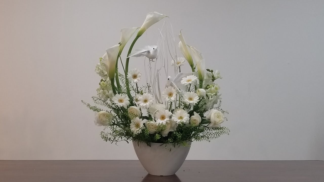 부활주일 성전 꽃꽂이# 쉬운성전꽃꽂이 #성전꽃꽂이 #작은교회꽃꽂이#教会のフラワーアレンジメント#꽃꽂이 #성전꽃꽂이배우기#강단꽃꽂이#교회꽃꽂이 #イースターのフラワーアレンジメント