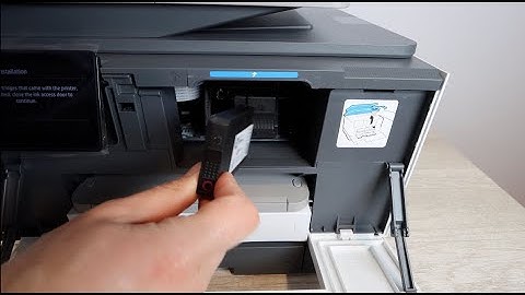 How To Install Ink - Hp Officejet Pro 9135e - Easy Tutorial