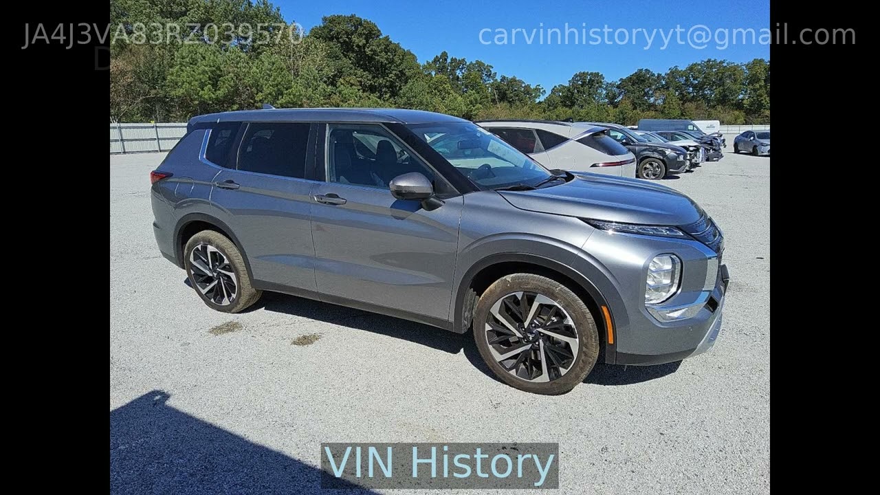 2024 MITSUBISHI OUTLANDER JA4J3VA83RZ039570 - YouTube