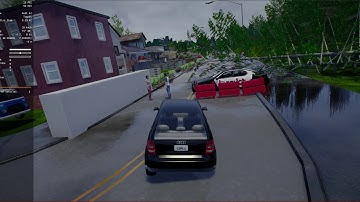 CARLA crash scenario