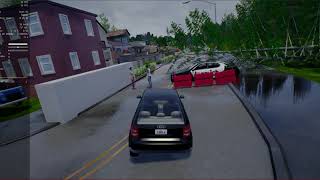 CARLA crash scenario