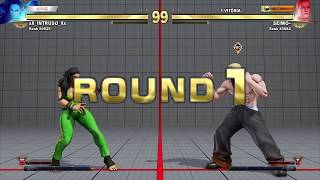 STREET FIGHTER V - Laura vs Cody VT1 (SEIMO)