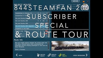 200 Subscriber Special / City and Country USA Upgraded Route Tour