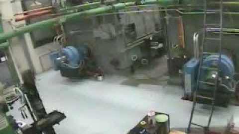 Boiler Explosion Surveillance Video