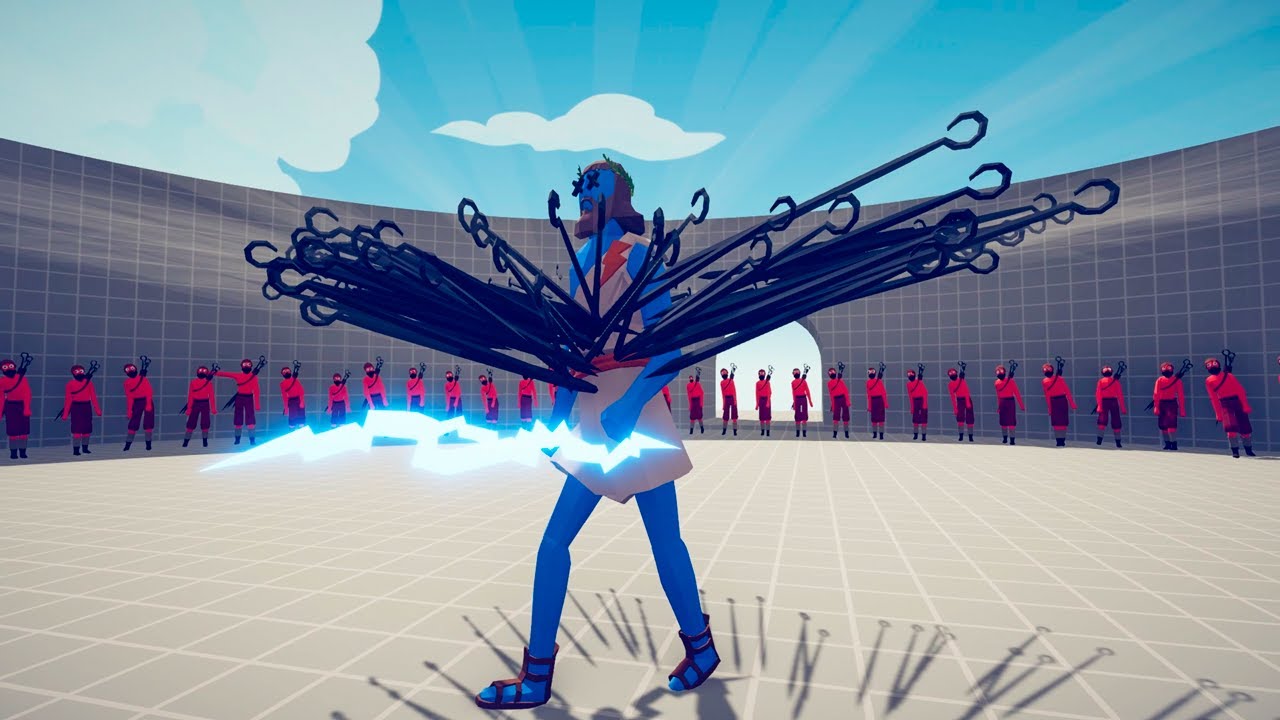 100x SKEWER THROWER vs EVERY BOSS - Totally Accurate Battle Simulator | TABS