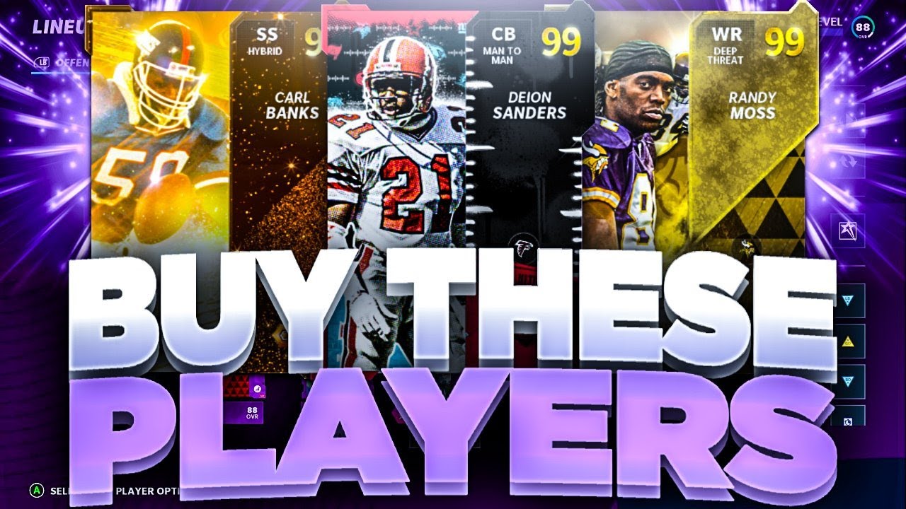 BUY THESE CARDS! | 5 MOST OVERPOWERED CARDS IN MADDEN 21 ULTIMATE TEAM! 