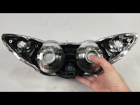 Video Chóa đèn xe Jupiter MX Mắt cú không bóng Bảo hành 12... - youtube