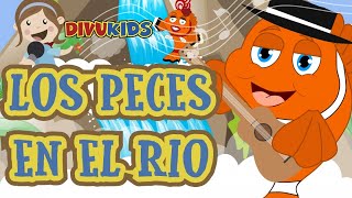 Villancicos en dibujos - Los Peces en el Río by Dibus Divukids 14,343 views 6 years ago 2 minutes, 23 seconds