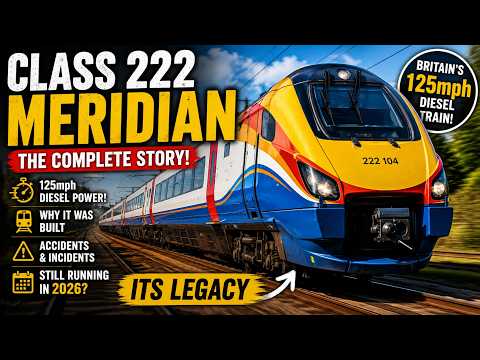 British Rail Class 222 Meridian – The Fascinating Story of Britain's Underrated 125mph Diesel Train