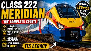 British Rail Class 222 Meridian – The Fascinating Story of Britain's Underrated 125mph Diesel Train