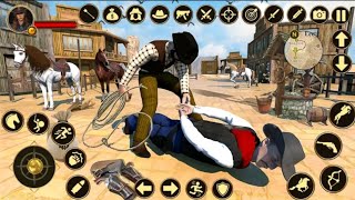 west cowboy games horse riding android gameplay part 1 screenshot 3