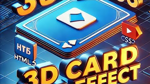 Impressive 3D Card Flip Animation with HTML & CSS