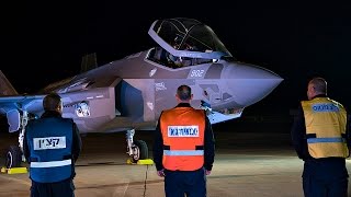 Israel Defense Forces's First F-35 Fighter Jets Land in Israel