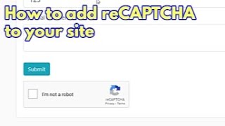 Adding reCAPTCHA to Protect Forms in Your Flask Web App