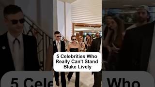 5 Celebrities Who Really Can't Stand Blake Lively #celebrity #hollywood #shorts #celebnews #buzzfeed