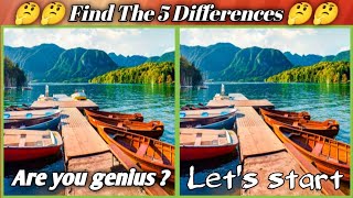 [Find The 5 Differences] || Spot The Difference  || @BrainFlexChallenges screenshot 4