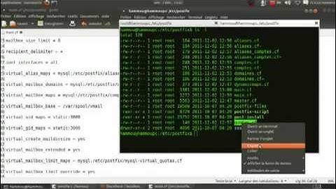 Installation _ configuration de Postfix ( SMTP), POP et Imap ( Courier) - YouTube.FLV
