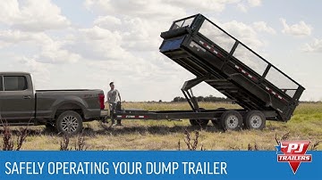 Safely Operating Your Dump Trailer