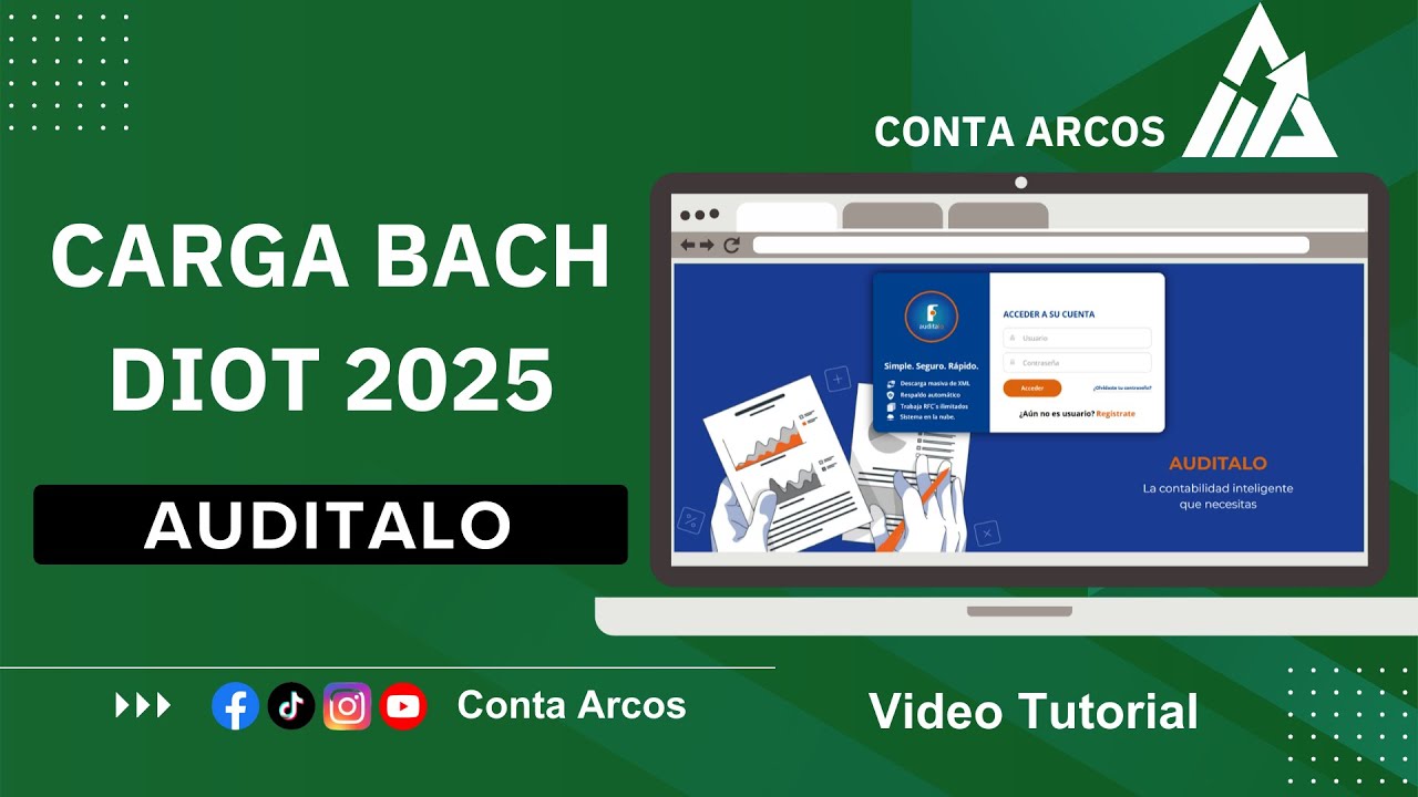 CARGA BACH DIOT 2025 EN AUDITALO - YouTube