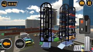 Smart Car Parking Crane 3D Simulator Game - Futuristic Multi-Level Parking Concept screenshot 1