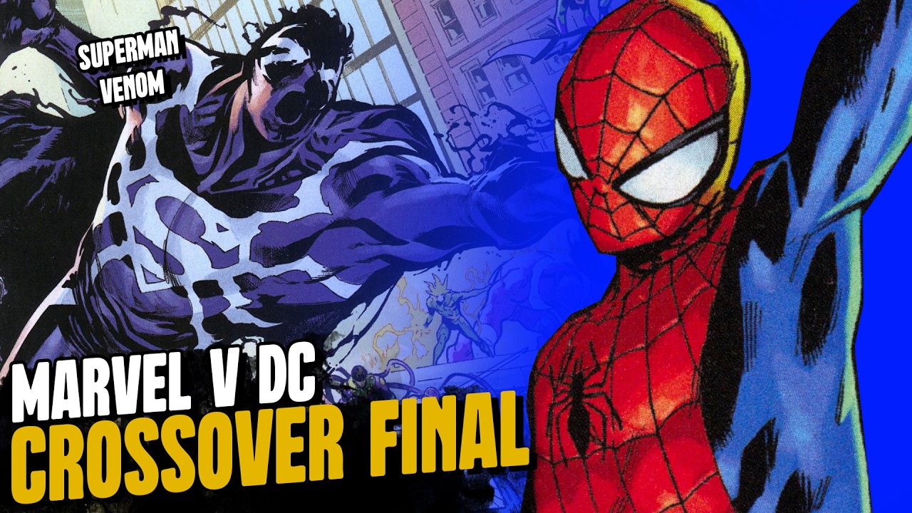 DC VS マーベル、スーパーマンVSスパイダーマン ÚLTIMO CROSSOVER! HOMEM-ARANHA v SUPERMAN - MARVEL/DC HISTÓRIA