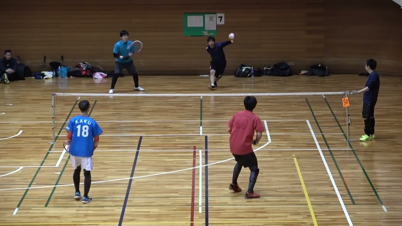 2025年　戸田大会　男子ブロックA　決勝　招斉藤ペアvs藤田杉﨑ペア