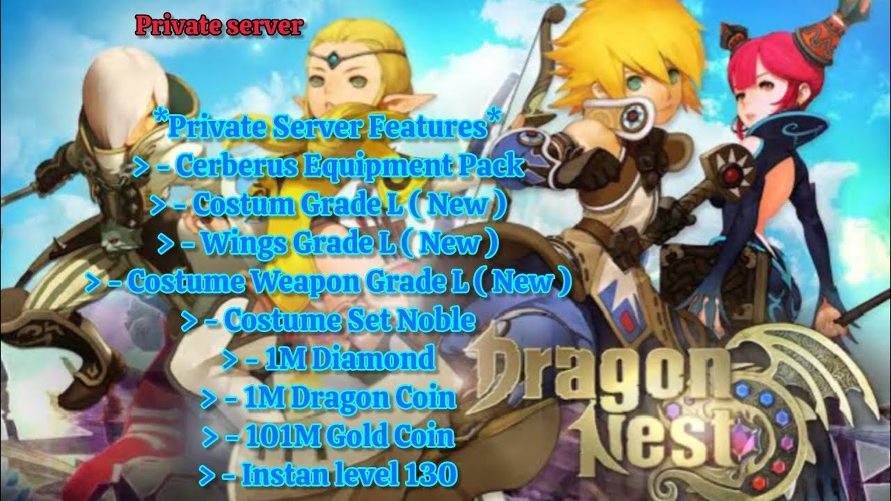 Dragon nest mobile private server #dragonnest - YouTube