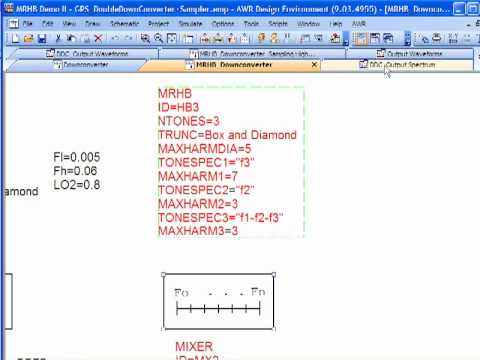 Feature Multi Rate Harmonic Balance Mrhb - 