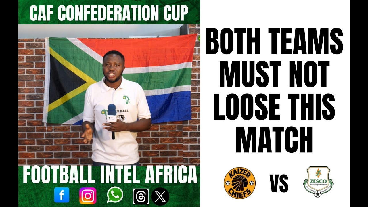 ZESCO VS KAIZER CHIEFS PREVIEW (DOMINION CHUKS REACTIONS)  CAF CONFEDERATION CUP HIGHLIGHTS