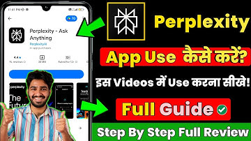 Perplexity AI App Kaise Use Kare | Complete Guide in Hindi | Best AI App 2025
