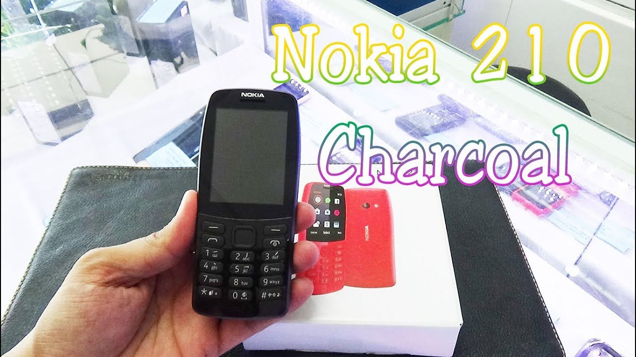 Nokia 210 Charcoal color and Test games