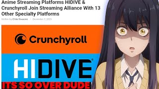 Crunchyroll And Hidive Joins An Alliance To Seize All Anime
