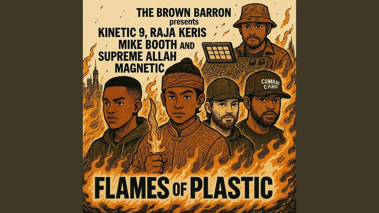 Flames of plastic (feat. Kinetic 9, Raja Keris, Mike Booth & Supreme Allah Magnetic) (Radio Edit)