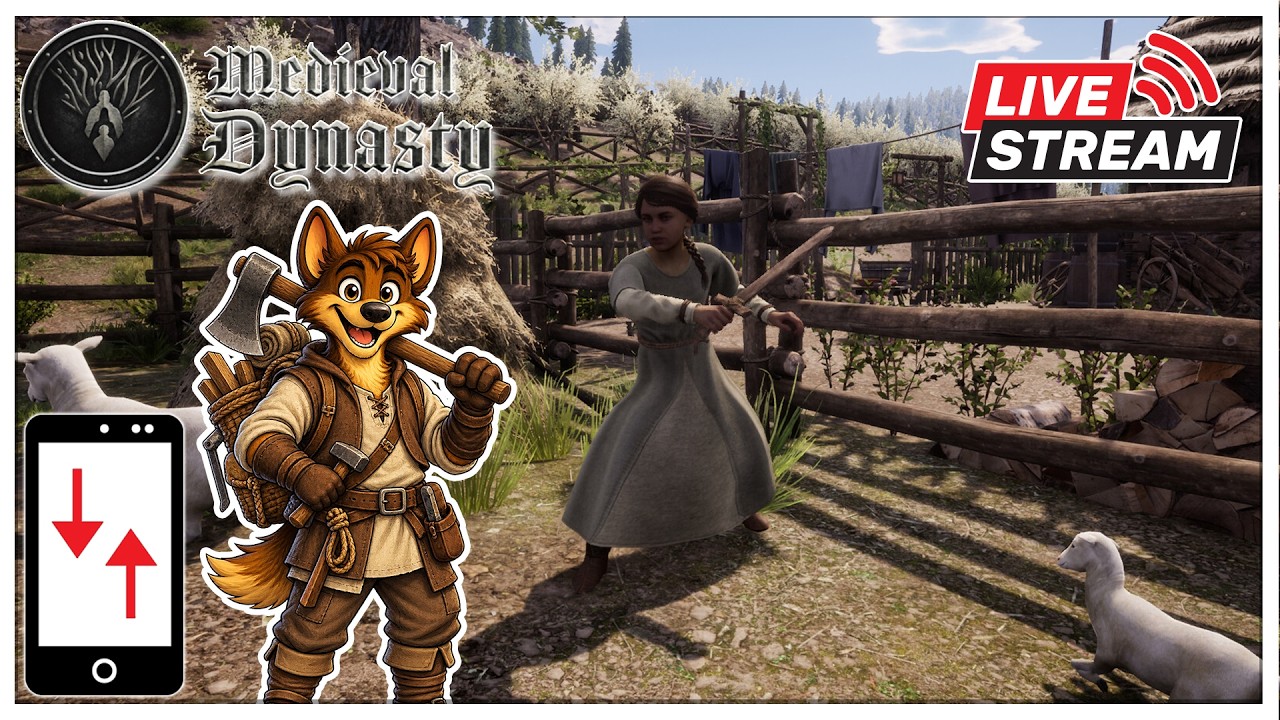 🔴 From ONE House to a MEDIEVAL EMPIRE! | Medieval Dynasty Gameplay