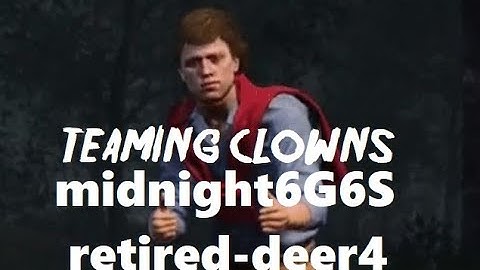 Friday The 13th The Game - Teaming Clowns midnight6G6S &  retired-deer4